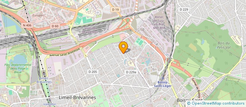 localisation de l'entreprise MONSIEUR JULIEN POUYET  LIMEIL-BREVANNES