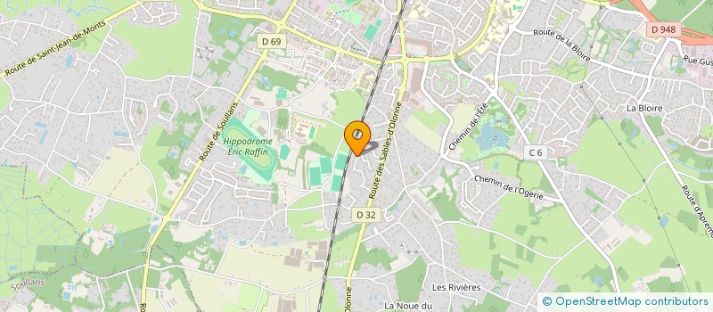 localisation de l'entreprise MONSIEUR JULIEN POYET à CHALLANS