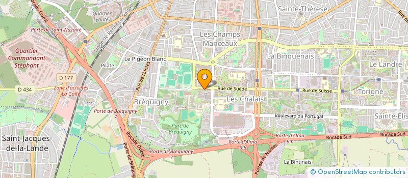 localisation de l'entreprise MONSIEUR JULIEN PRATO  RENNES