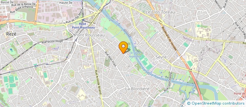 localisation de l'entreprise MONSIEUR JULIEN PREAU à REZE