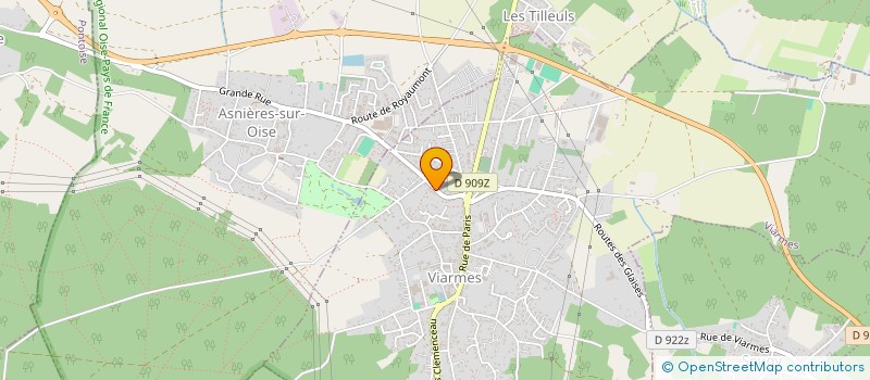 localisation de l'entreprise MONSIEUR JULIEN PREVOST  VIARMES