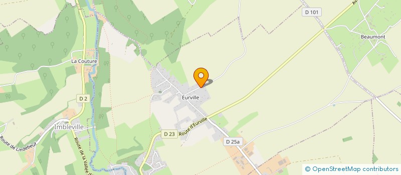 localisation de l'entreprise MONSIEUR JULIEN PREVOT  CALLEVILLE-LES-DEUX-EGLISES