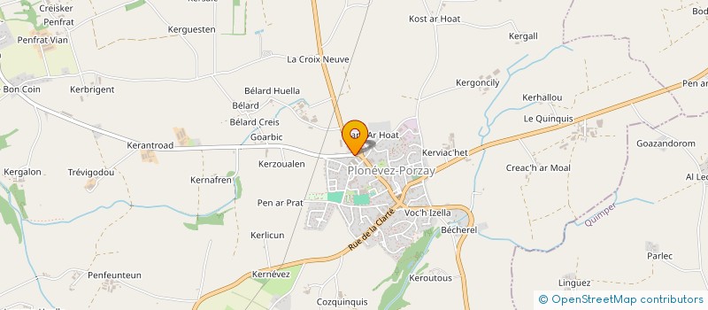 localisation de l'entreprise MONSIEUR JULIEN PRIOUR  SAINT-NIC