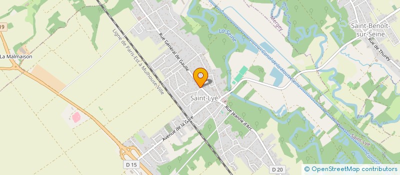 localisation de l'entreprise MONSIEUR JULIEN PRIVE  SAINT-LYE