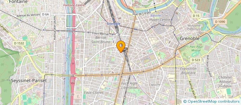 localisation de l'entreprise MONSIEUR JULIEN PROST à GRENOBLE