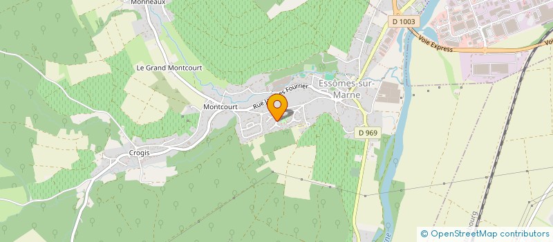 localisation de l'entreprise MONSIEUR JULIEN PRUDHOMME  ESSOMES-SUR-MARNE