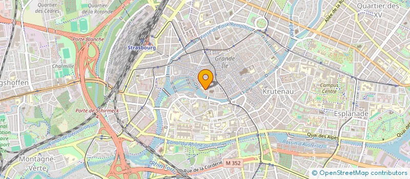 localisation de l'entreprise MONSIEUR JULIEN PRZYBYLA  STRASBOURG