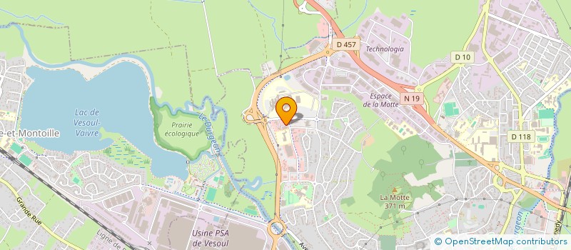 localisation de l'entreprise MONSIEUR JULIEN PUGET  VESOUL