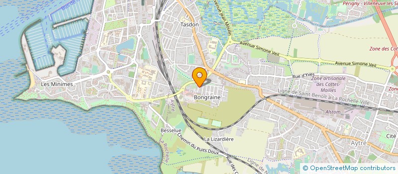 localisation de l'entreprise MONSIEUR JULIEN QUATANNE  LA ROCHELLE