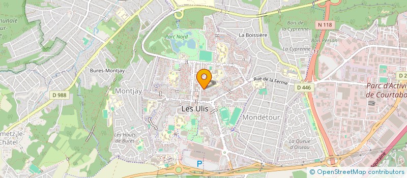localisation de l'entreprise MONSIEUR JULIEN QUEAU à LES ULIS