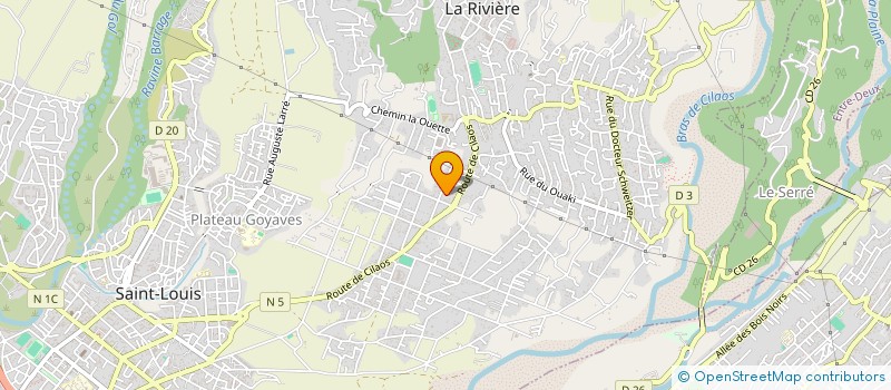 localisation de l'entreprise MONSIEUR JULIEN QUELAND DE SAINT PERN  SAINT-LOUIS