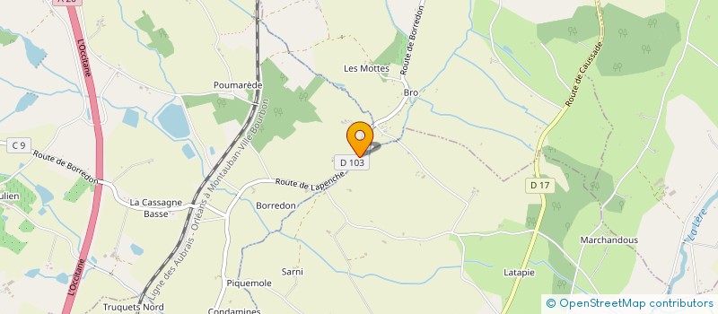 localisation de l'entreprise MONSIEUR JULIEN QUESADA  MONTALZAT