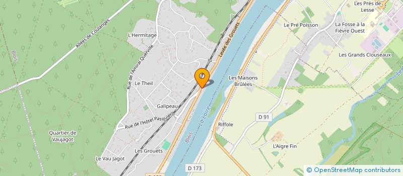 localisation de l'entreprise MONSIEUR JULIEN QUESNEAU à BLOIS