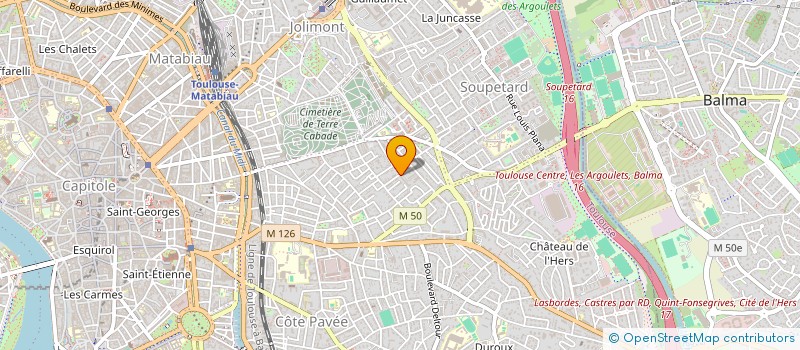 localisation de l'entreprise MONSIEUR JULIEN QUETIER à TOULOUSE