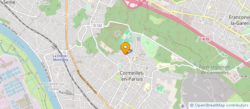 localisation de l'entreprise MONSIEUR JULIEN RABILLE à CORMEILLES-EN-PARISIS