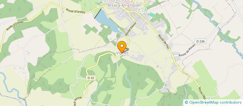 localisation de l'entreprise MONSIEUR JULIEN RAFOUGILET  FICHOUS-RIUMAYOU