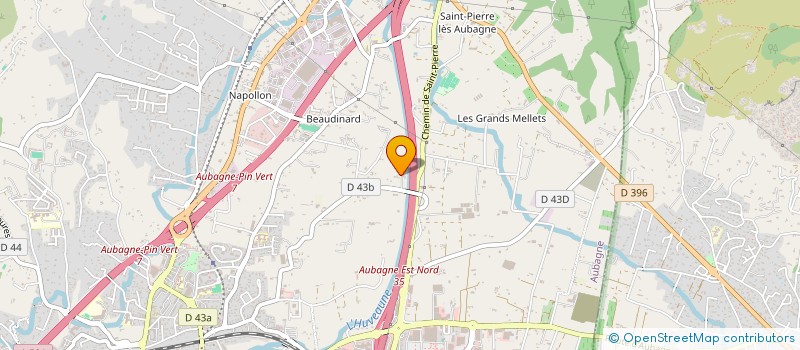 localisation de l'entreprise MONSIEUR JULIEN RAGIONERI à AUBAGNE