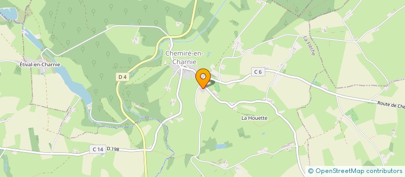 localisation de l'entreprise MONSIEUR JULIEN RAGOT  VALLON SUR GEE