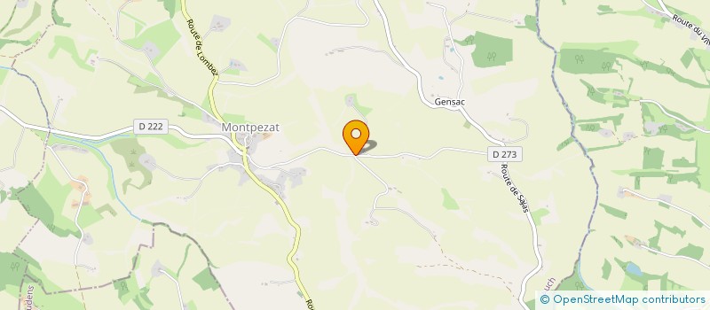 localisation de l'entreprise MONSIEUR JULIEN RAGOT  MONTPEZAT
