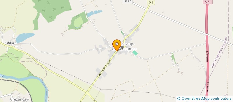 localisation de l'entreprise MONSIEUR JULIEN RAMAZZOTTO  SAINT-LOUP-DES-CHAUMES