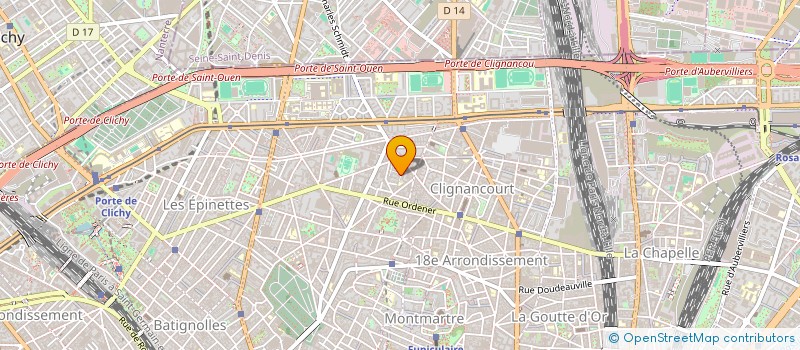 localisation de l'entreprise MONSIEUR JULIEN RAMBAUD  PARIS