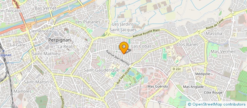 localisation de l'entreprise MONSIEUR JULIEN RAMOS  PERPIGNAN