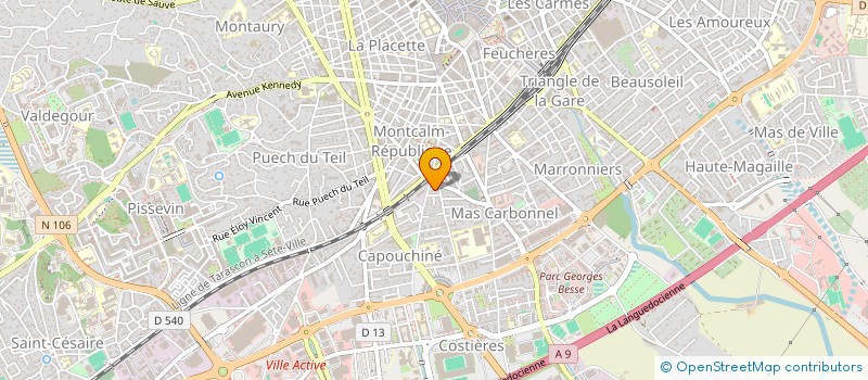 localisation de l'entreprise MONSIEUR JULIEN RAMOS  NIMES