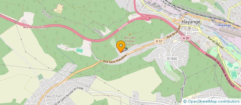 localisation de l'entreprise MONSIEUR JULIEN RAMOS  HAYANGE