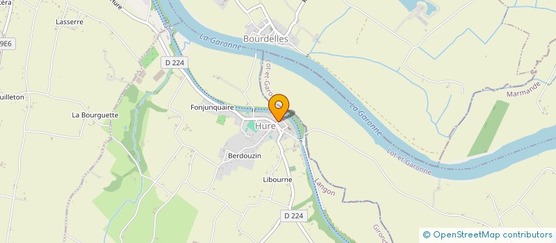 localisation de l'entreprise MONSIEUR JULIEN RAMU  HURE