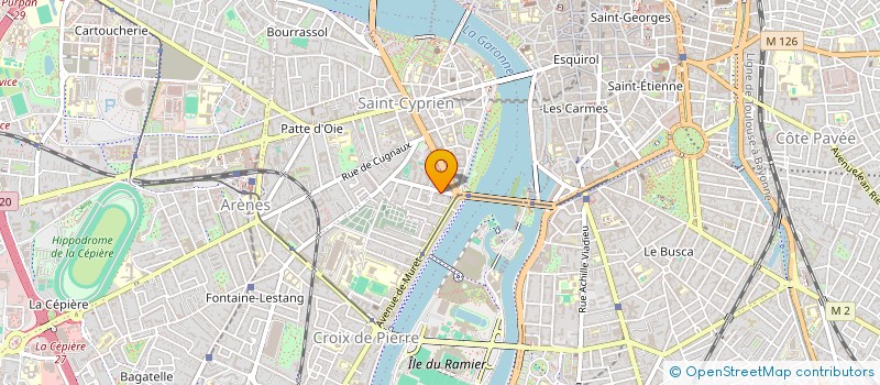 localisation de l'entreprise MONSIEUR JULIEN RASOAVELOSON  TOULOUSE