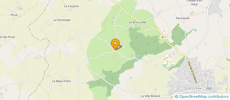 localisation de l'entreprise MONSIEUR JULIEN RAULT à QUESSOY