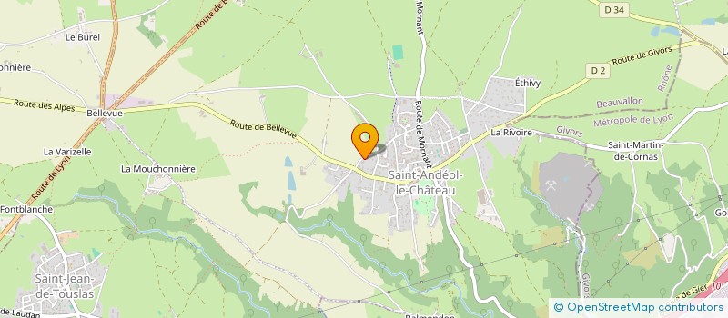 localisation de l'entreprise MONSIEUR JULIEN RAUSCENT LEBEAU  BEAUVALLON