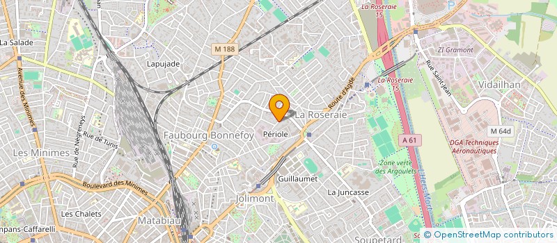 localisation de l'entreprise MONSIEUR JULIEN RAUZY à TOULOUSE