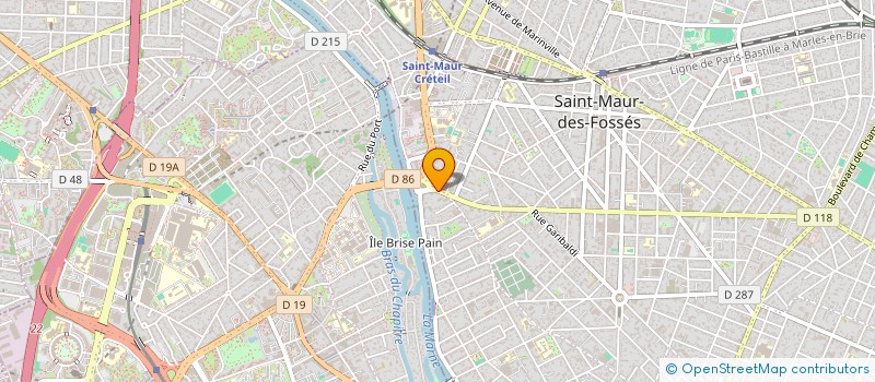 localisation de l'entreprise MONSIEUR JULIEN RAVEAU à SAINT-MAUR-DES-FOSSES