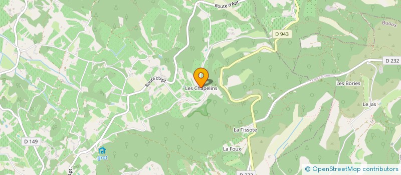localisation de l'entreprise MONSIEUR JULIEN RAVOIRE à BONNIEUX