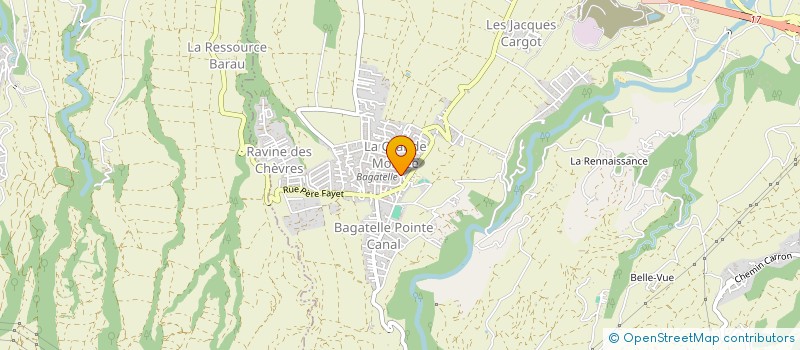 localisation de l'entreprise MONSIEUR JULIEN RAYMOND CHATOU  SAINTE-SUZANNE