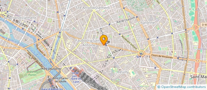 localisation de l'entreprise MONSIEUR JULIEN RAYNAL  PARIS 12