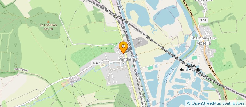 localisation de l'entreprise MONSIEUR JULIEN RE  VANDIERES