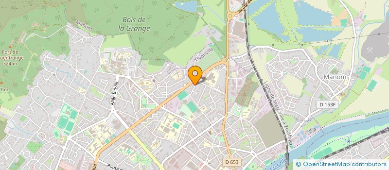 localisation de l'entreprise MONSIEUR JULIEN REBISCHUNG  THIONVILLE