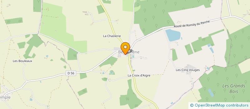 localisation de l'entreprise MONSIEUR JULIEN REDOUIN  BEAUCHENE