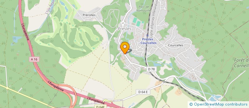 localisation de l'entreprise MONSIEUR JULIEN REGLE  PRESLES