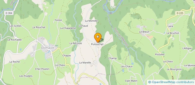 localisation de l'entreprise MONSIEUR JULIEN REMY  DOMAIZE