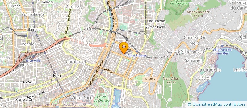 localisation de l'entreprise MONSIEUR JULIEN RENAC à NICE