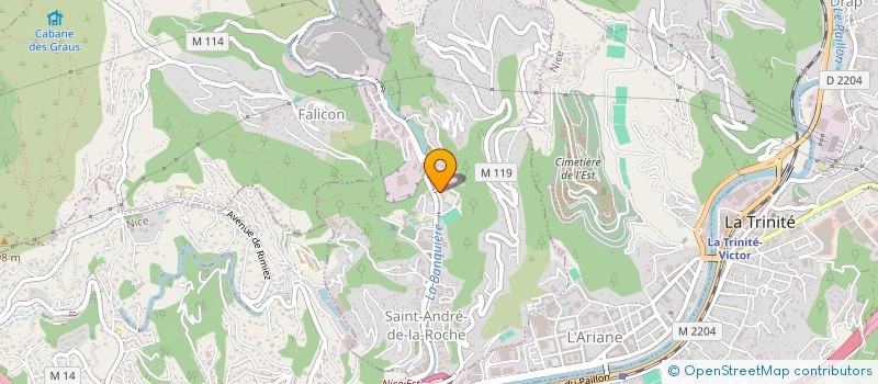 localisation de l'entreprise MONSIEUR JULIEN RENARD  SAINT-ANDRE-DE-LA-ROCHE