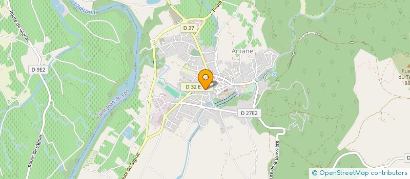 localisation de l'entreprise MONSIEUR JULIEN RENAUD  ANIANE