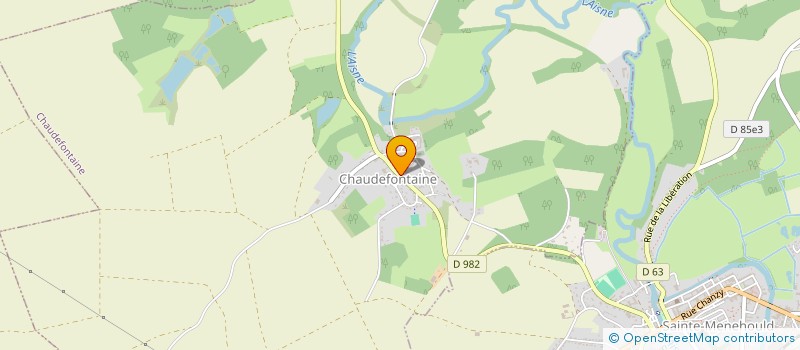 localisation de l'entreprise MONSIEUR JULIEN RENAUDET  SAINT-MARD-SUR-AUVE