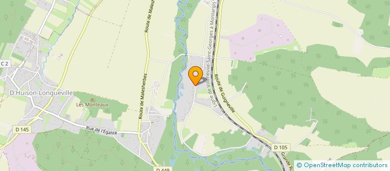 localisation de l'entreprise MONSIEUR JULIEN RENAULT  GUIGNEVILLE-SUR-ESSONNE