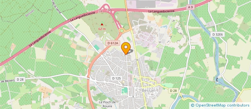 localisation de l'entreprise MONSIEUR JULIEN RENOUF  BESSAN