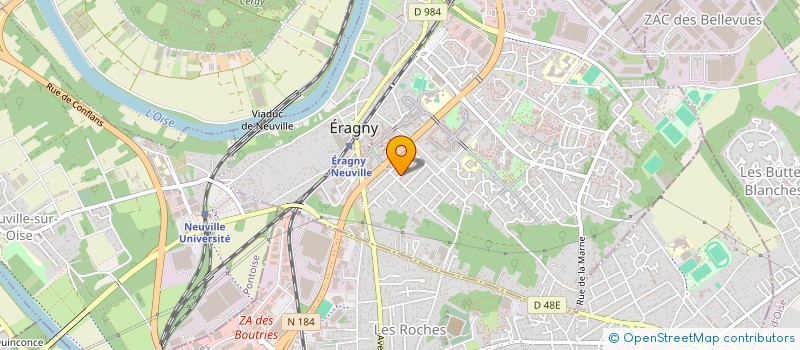 localisation de l'entreprise MONSIEUR JULIEN RENOULT  ERAGNY