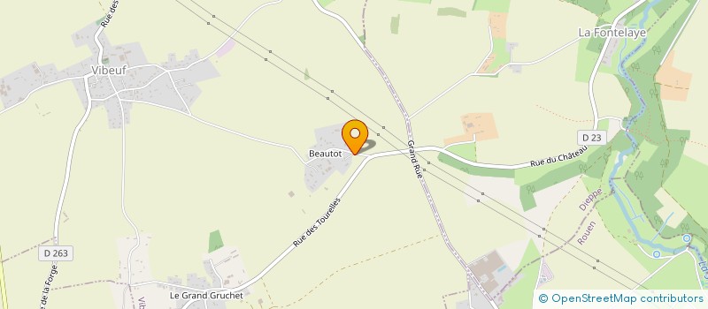 localisation de l'entreprise MONSIEUR JULIEN REQUIER  VIBEUF